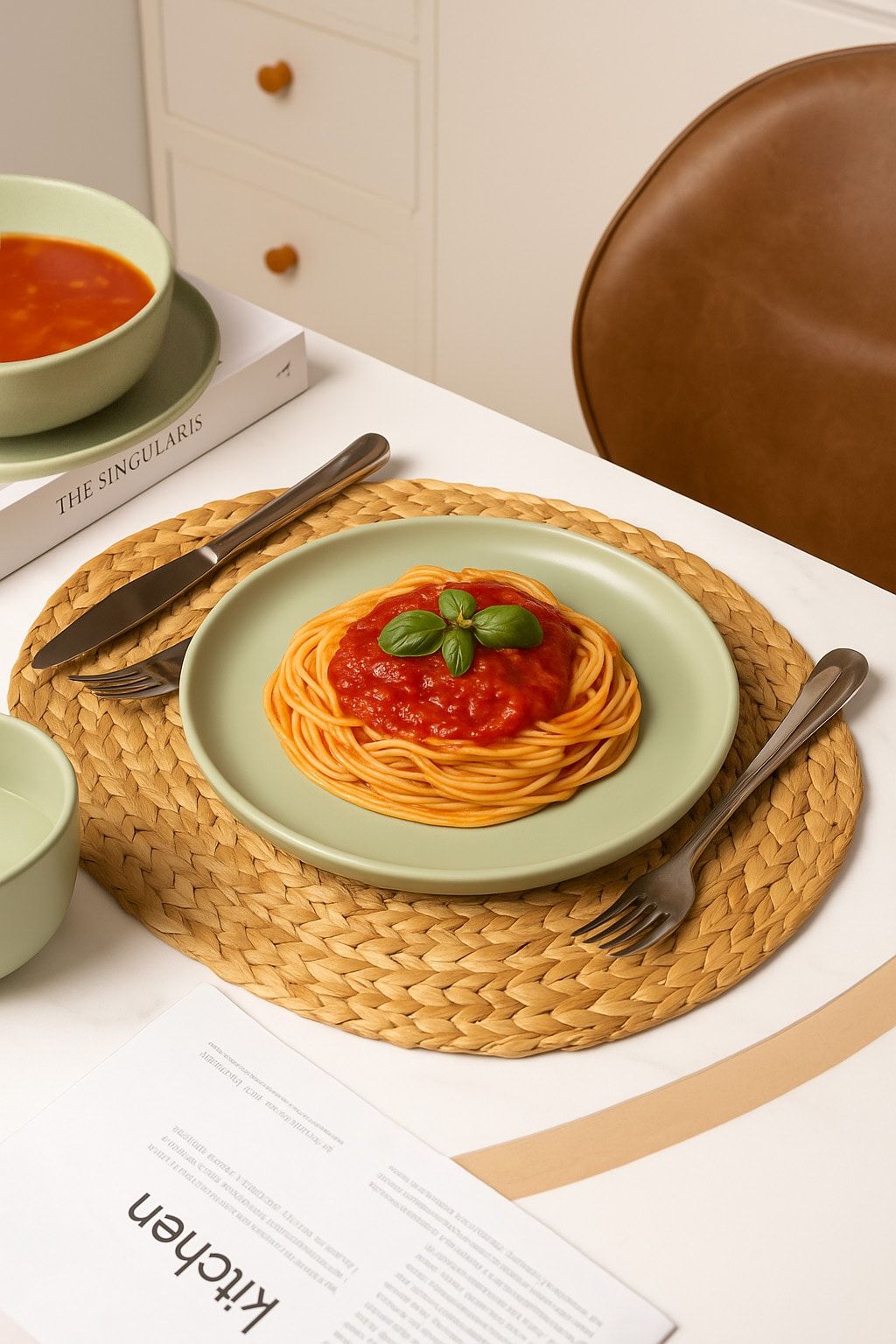 12-Piece Stoneware Dinnerware Sets with Mugs | Microwave & Dishwasher Safe | Non-Toxic Dinner Plates Bowls Set | Stackable Matte Glaze Kitchenware for 3 - MC Online
