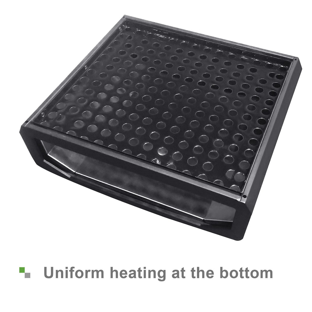 15.7" x 13.7" x 4"Portable Pizza Oven for Outdoor Camp Stove and Indoor Gas Range,Stove Burner Top Pizza Box with Pizza Stone and Pizza Peel,Black - MC Online