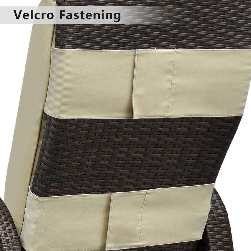 3' Thickness Replacement Waterproof Cushion,Lounge Chair Cushion,Cushion for Outdoor Recliner Furniture - MC Online