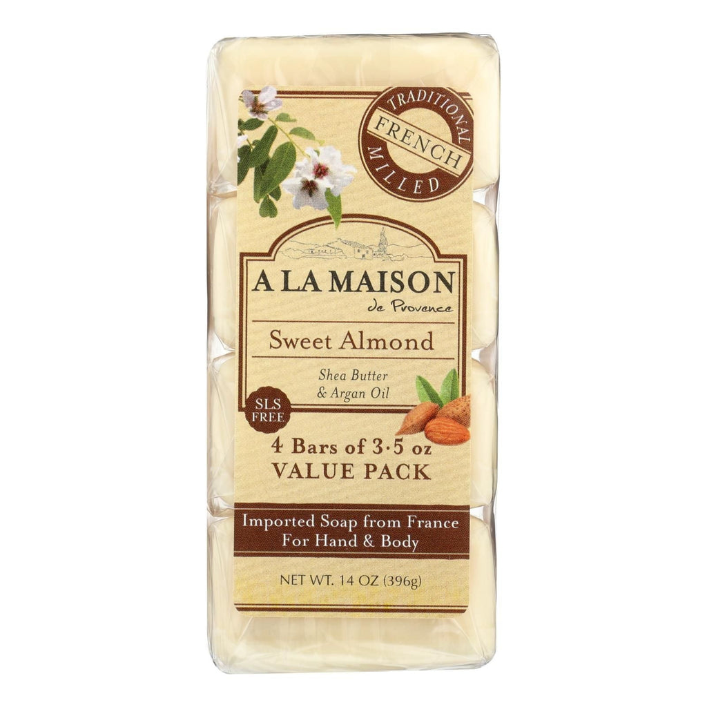 A La Maison - Bar Soap - Sweet Almond - 4/3.5 Oz - MC Online