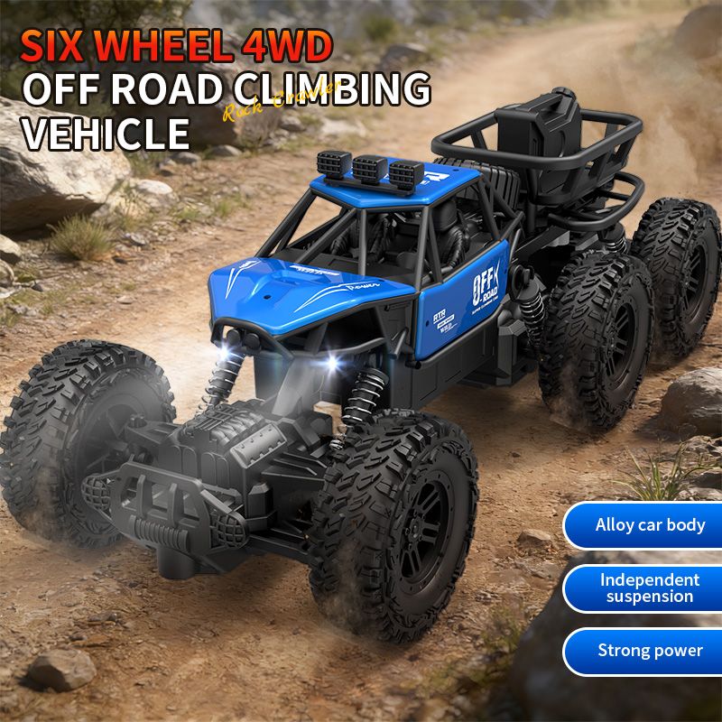 All-terrain Electric Toy Car, Alloy Car, 1:20 Scale Model Car, 2.4GHz R/ C Off-road Car, High-speed Car, with Headlights And Shock Absorption, Birthday Gifts for Kids Over 3 Years Old - MC Online