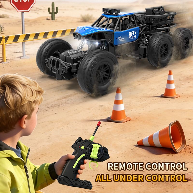 All-terrain Electric Toy Car, Alloy Car, 1:20 Scale Model Car, 2.4GHz R/ C Off-road Car, High-speed Car, with Headlights And Shock Absorption, Birthday Gifts for Kids Over 3 Years Old - MC Online