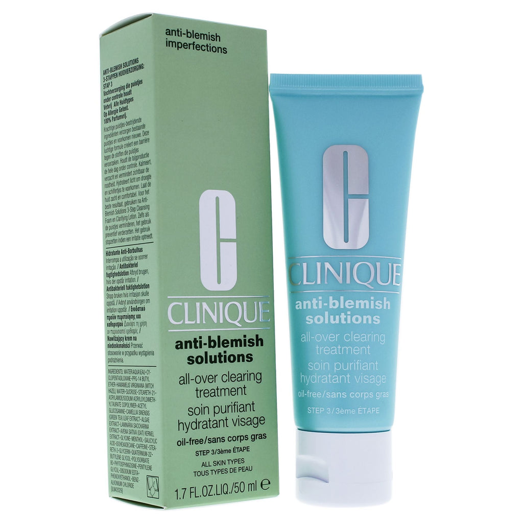 Anti-Blemish Solutions All Over Clearing Treatment by Clinique for Unisex - 1.7 oz Moisturizer - MC Online
