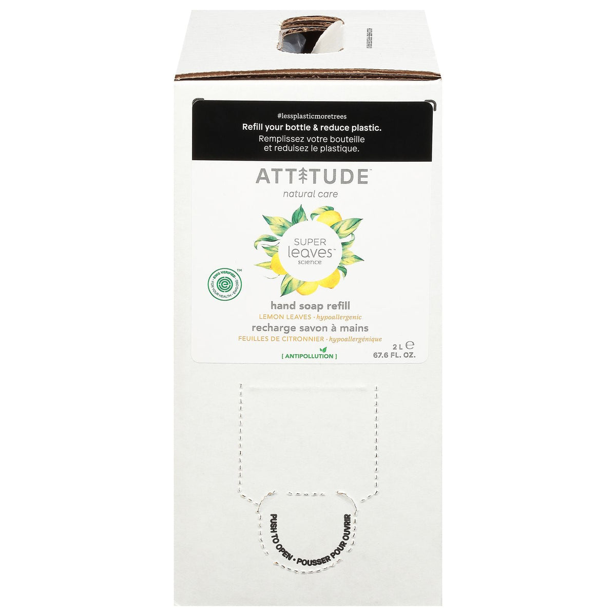 Attitude - Hand Soap Lemon Leaves - 1 Each 1-67.6 Fz - MC Online