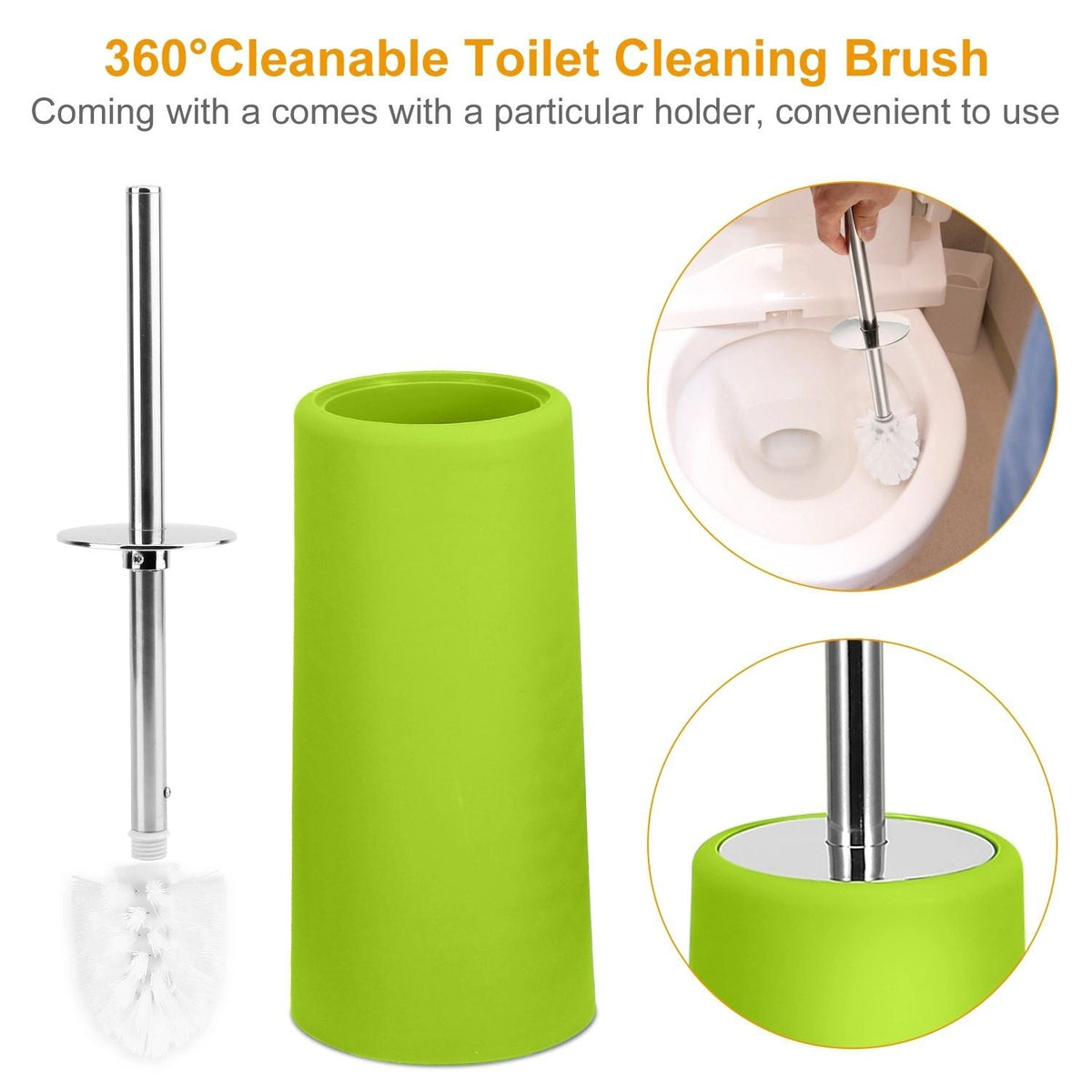 Bathroom Accessories Set 6 Pcs Bathroom Set Ensemble Complete Soap Dispenser Toothbrush Holder - MC Online