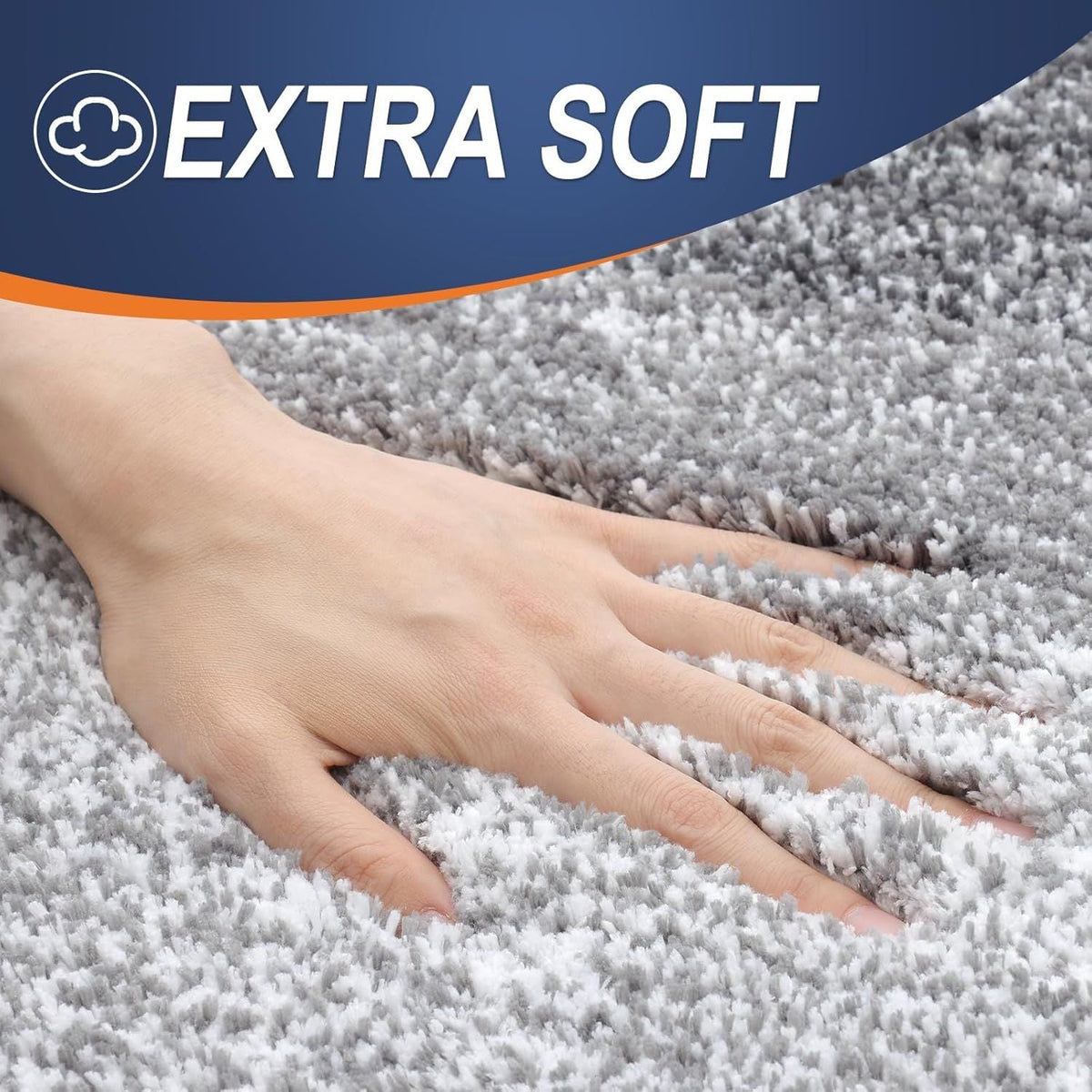 Bathroom Rugs Mat 30x20, Extra Soft Absorbent Microfiber Bath Rugs, Rubber Backing, Quick Dry, Machine Washable Bath Mats for Bathroom Floor, Tub and Shower, Home Decor Accessories, Grey - MC Online