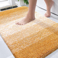 Bathroom Rugs Mat 30x20, Extra Soft Absorbent Microfiber Bath Rugs, Rubber Backing, Quick Dry, Machine Washable Bath Mats for Bathroom, Tub and Shower, Home Decor Accessories, Golden Yellow - MC Online