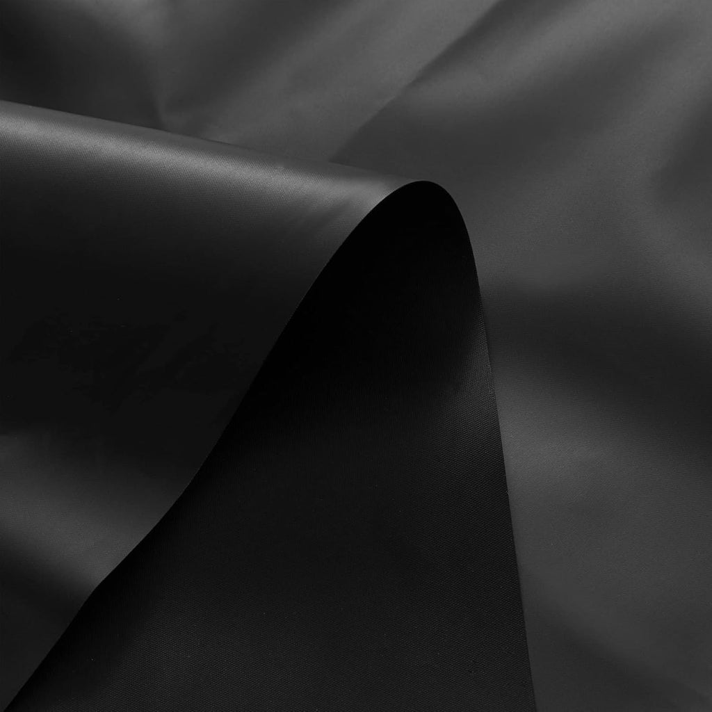 Black Shower Curtain Liner - Premium PEVA Plastic Black Shower Liner for Bathroom, Lightweight Standard Size Bath Curtain with 3 Magnets, Metal Grommets - MC Online