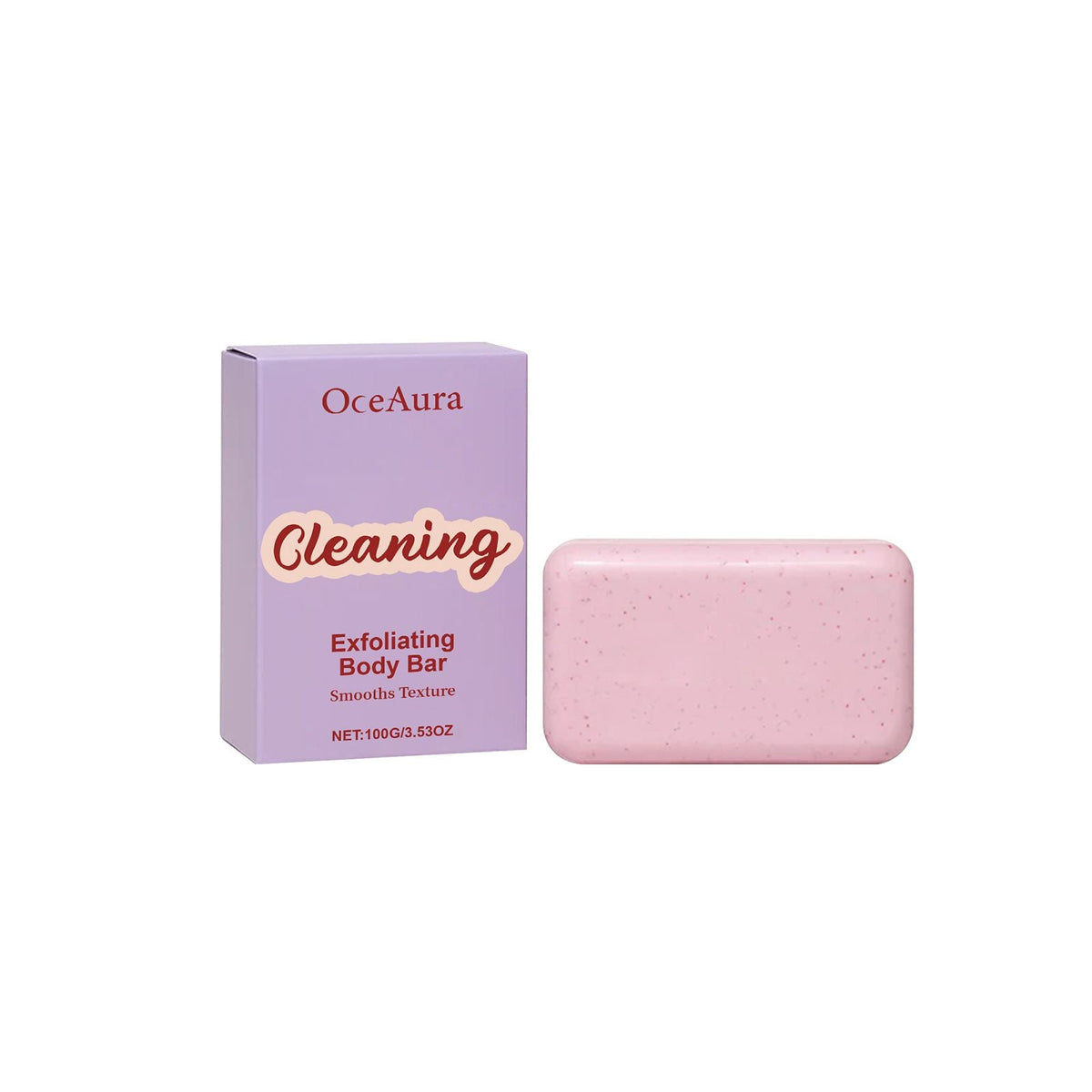Body Exfoliating Cleansing Soap Gentle Cleansing for Body Skin, Leaving Moisture and Fragrance Bath Care - MC Online
