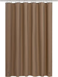 Brown Shower Curtain Liner - Premium PEVA, BPA & PVC Free, No Chemical Smell, Lightweight Standard Size Shower Curtain with 3 Magnets, Metal Grommets - Brown - MC Online