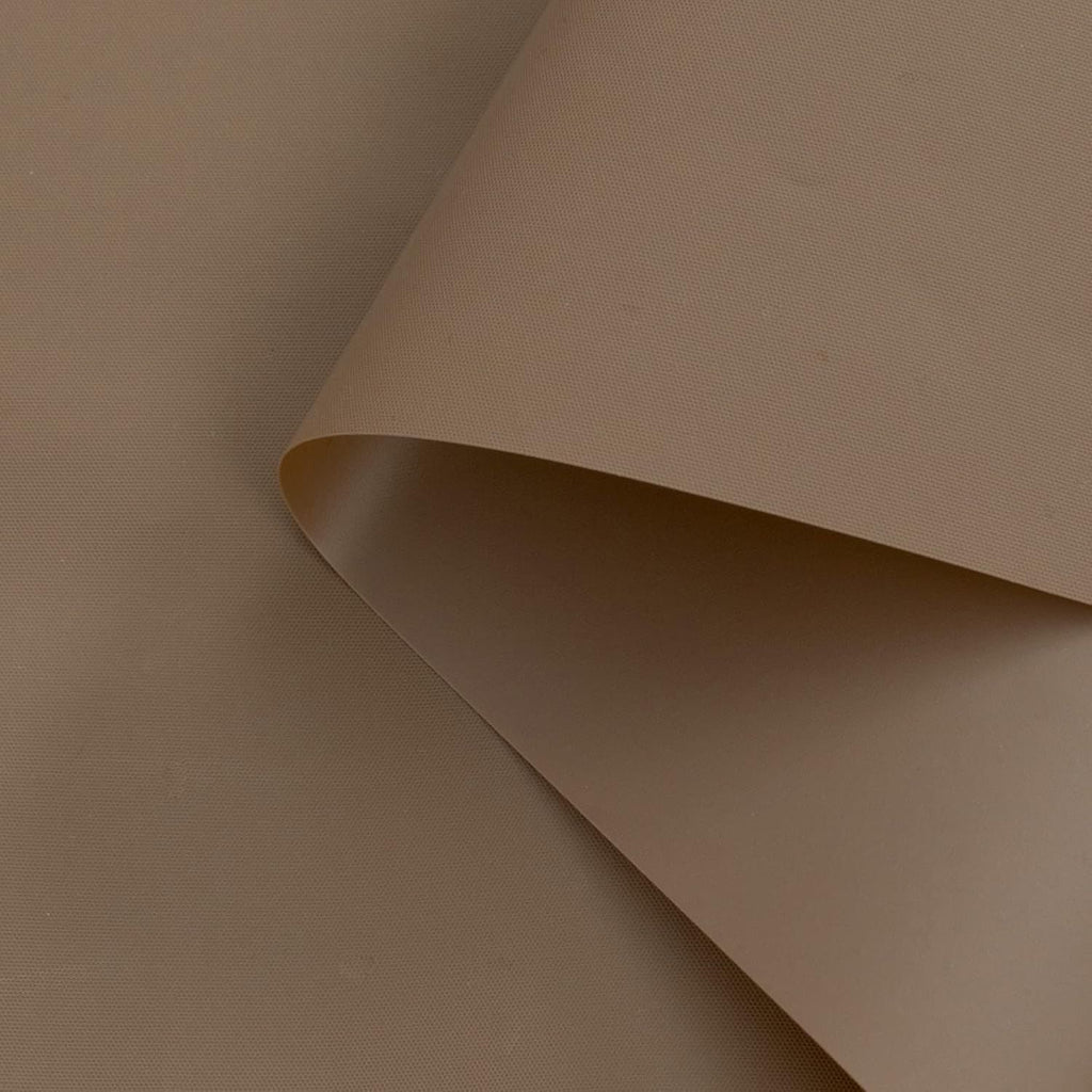 Brown Shower Curtain Liner - Premium PEVA, BPA & PVC Free, No Chemical Smell, Lightweight Standard Size Shower Curtain with 3 Magnets, Metal Grommets - Brown - MC Online