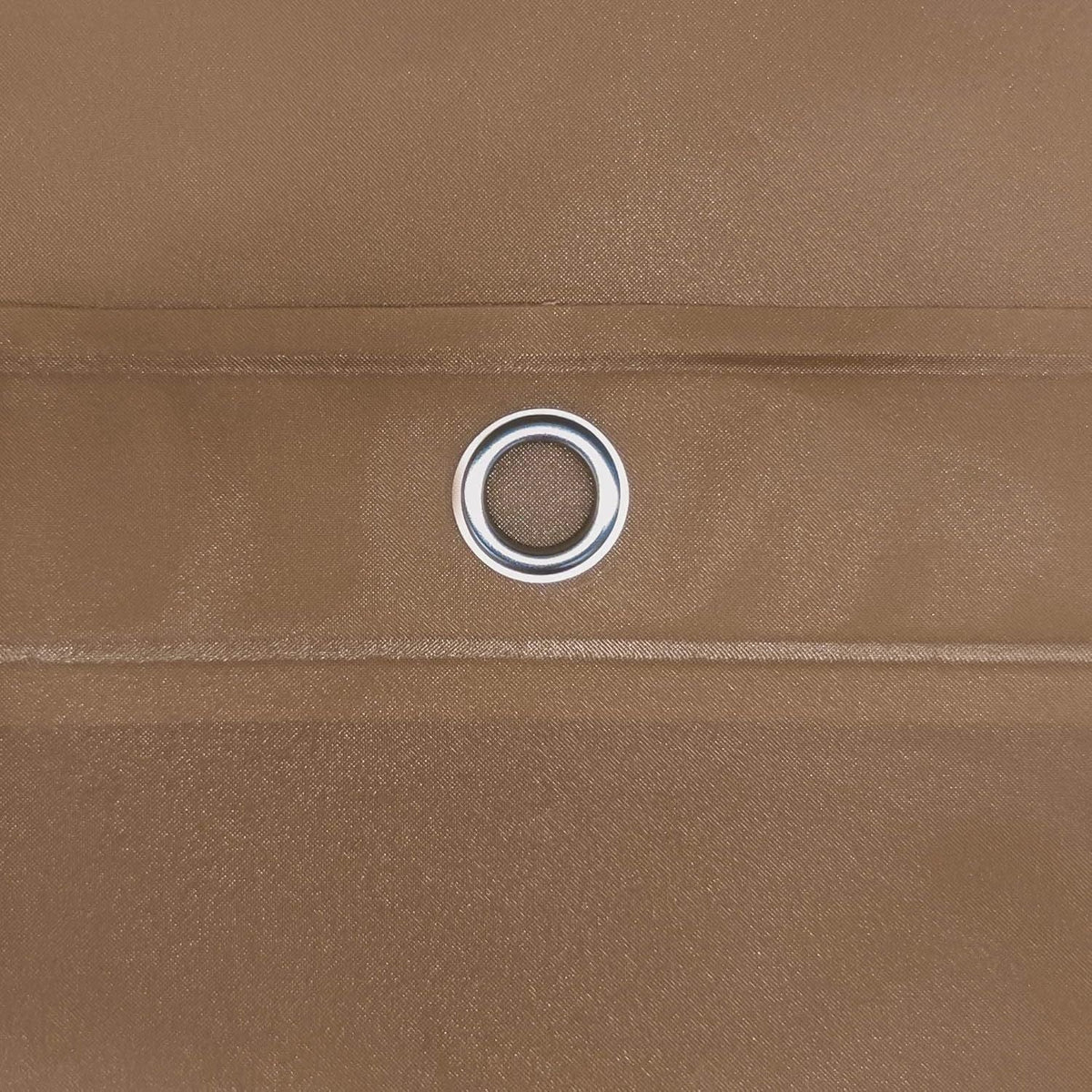 Brown Shower Curtain Liner - Premium PEVA, BPA & PVC Free, No Chemical Smell, Lightweight Standard Size Shower Curtain with 3 Magnets, Metal Grommets - Brown - MC Online