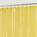 Clear Yellow Shower Curtain Liner - Premium PEVA Shower Liner with 3 Magnets & Metal Grommets, Waterproof Lightweight Standard Size Curtains for Bathroom - Translucent Yellow - MC Online