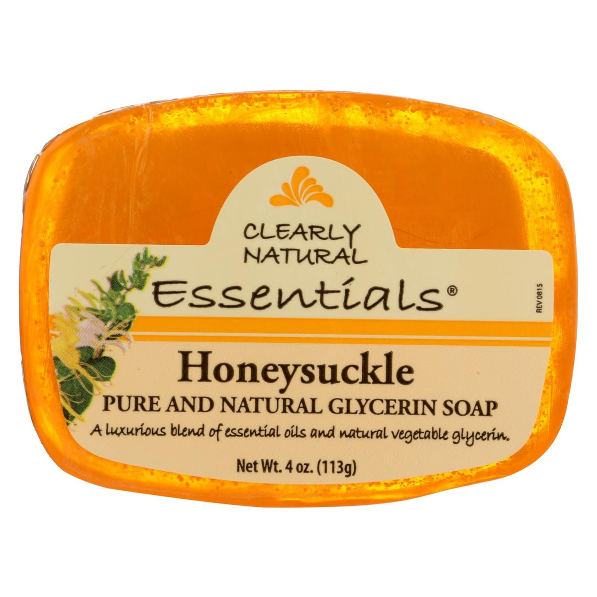 Clearly Natural Glycerine Bar Soap Honeysuckle - 4 Oz - MC Online