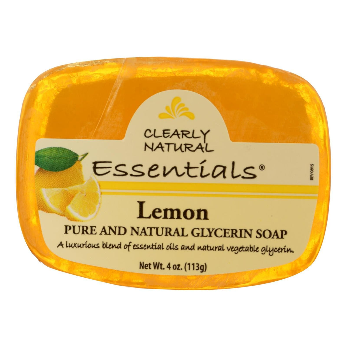 Clearly Natural Glycerine Bar Soap Lemon - 4 Oz - MC Online