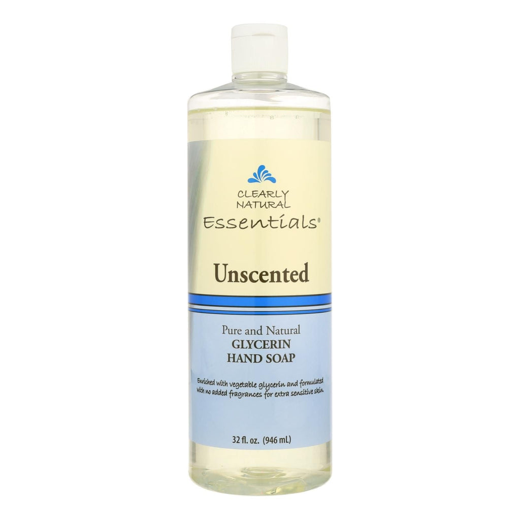 Clearly Natural Hand Soap - Liquid - Unscented - Refill - 32 Oz - MC Online
