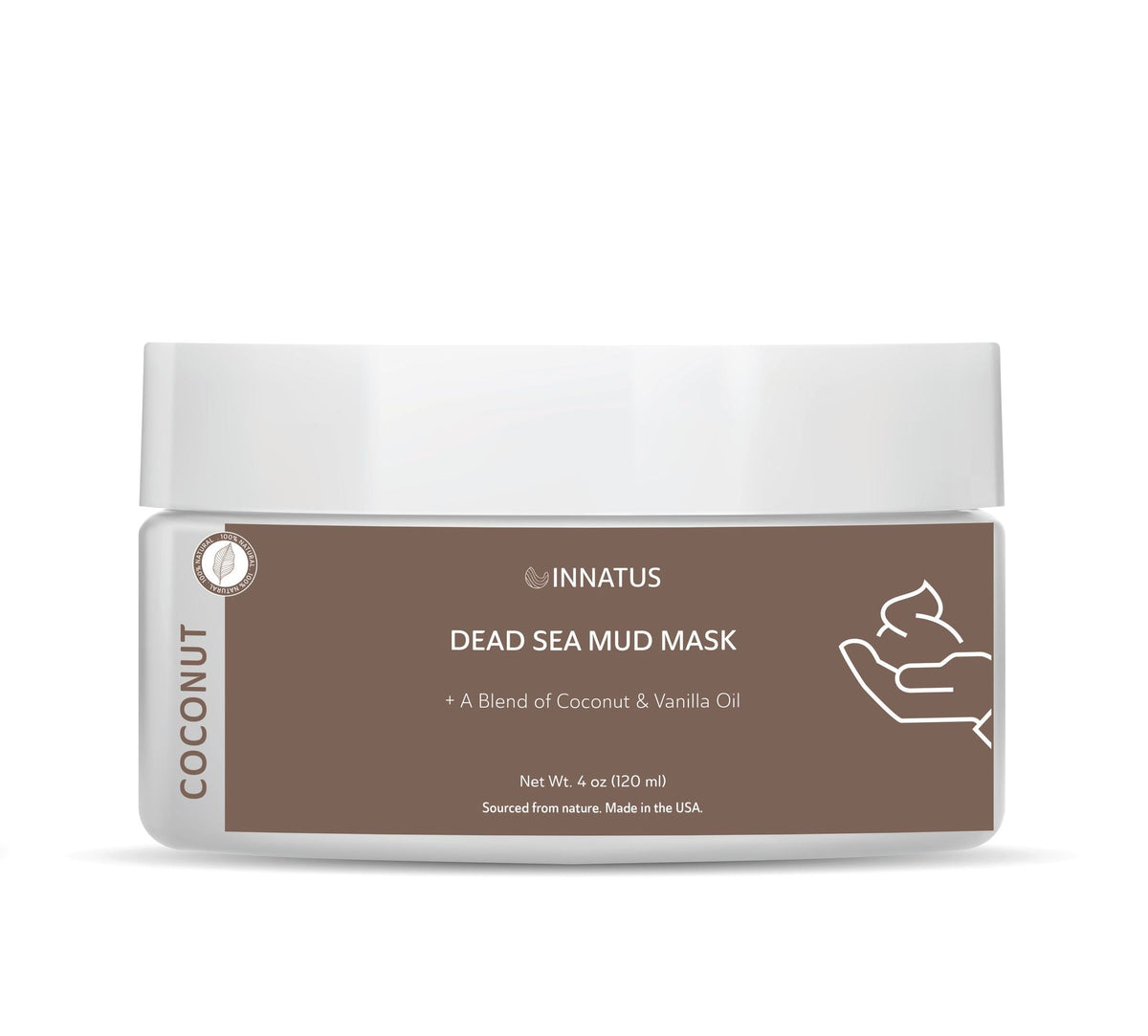 Dead Sea Mud Mask with Agave Coconut Oil – 4oz Detoxifying & Hydrating Face Mask – Purifies Skin & Controls Acne While Nourishing with Coconut Agave Oil " - MC Online