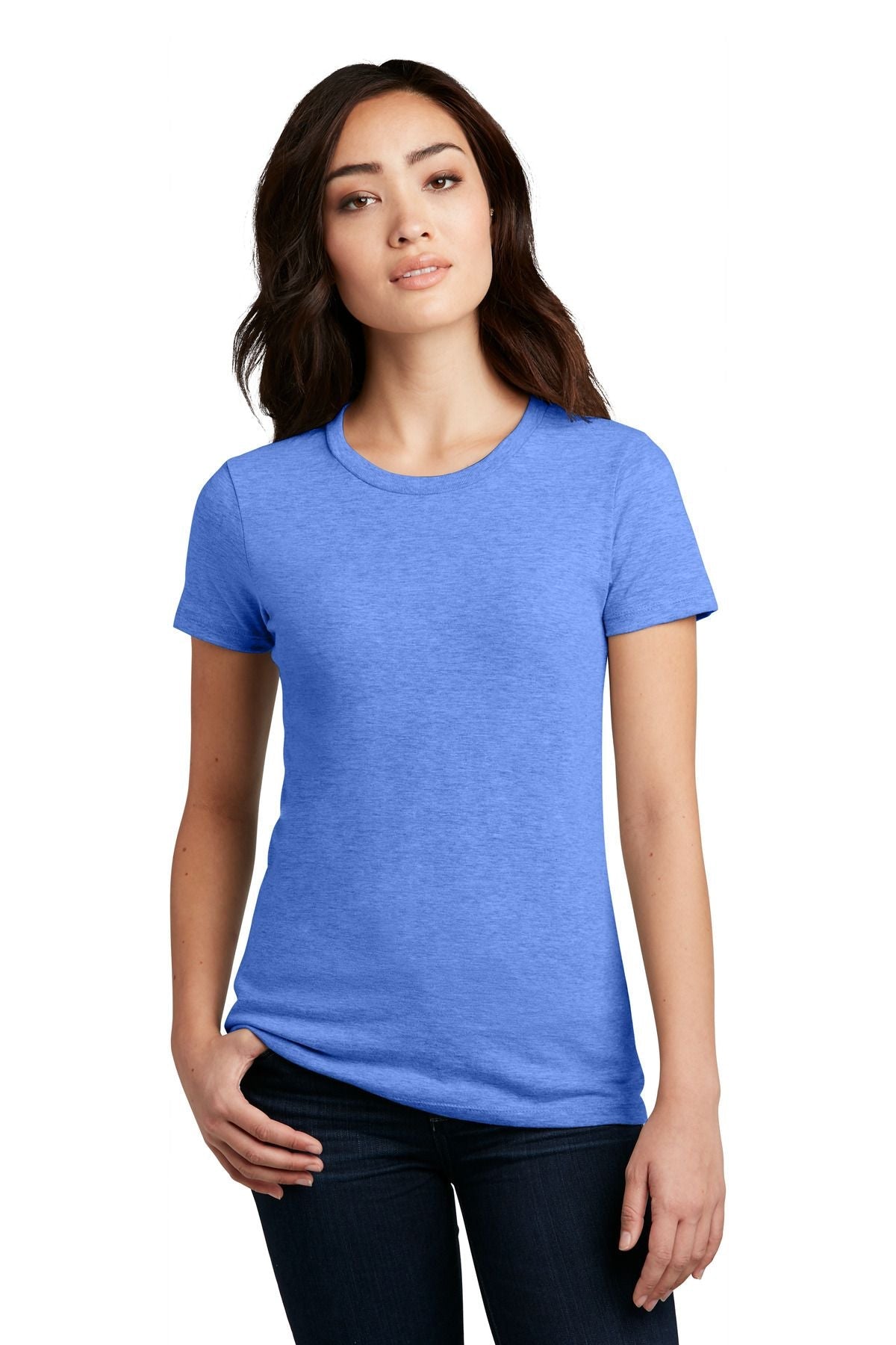 District Women's Perfect Blend CVC Tee DM108L - MC Online