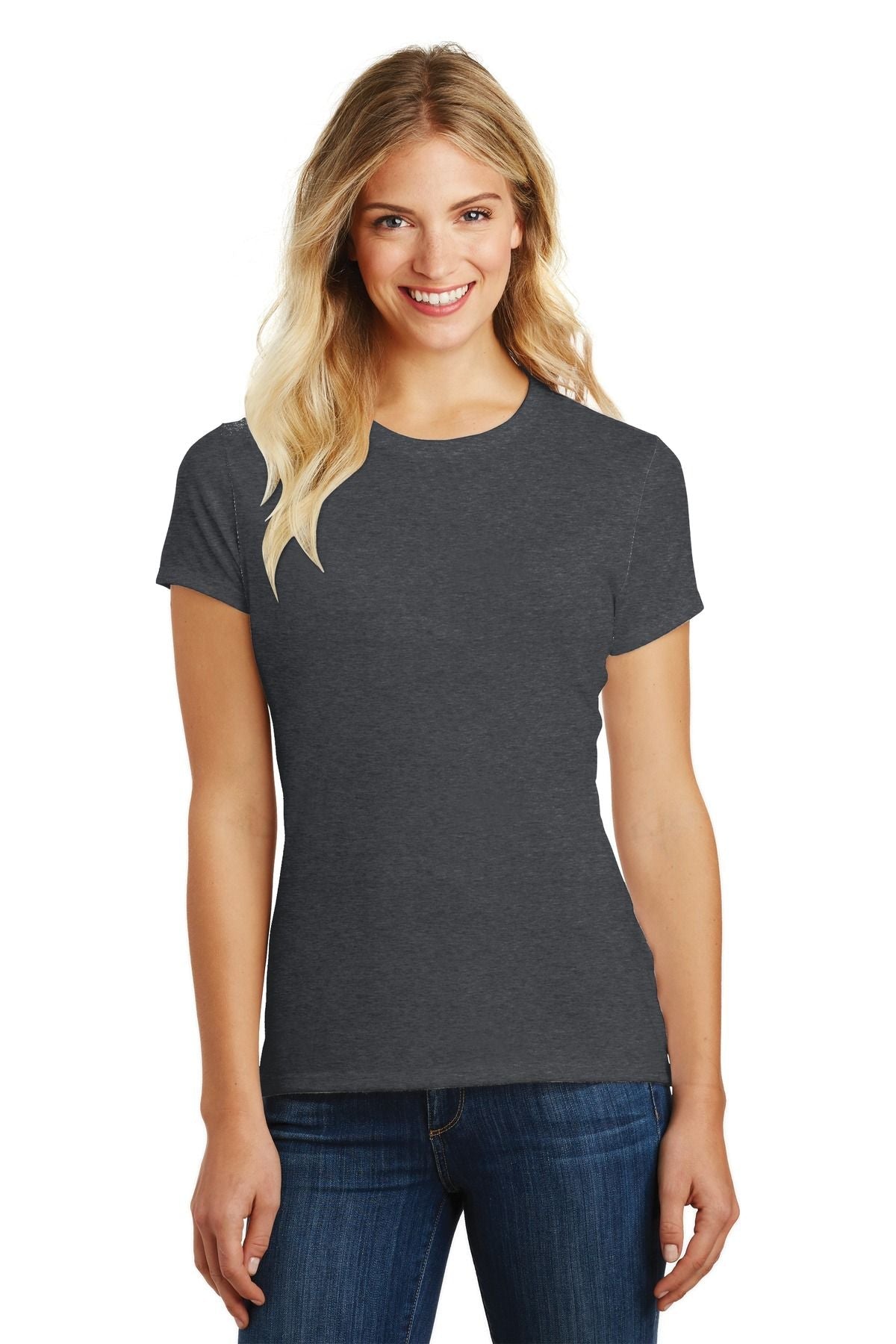 District Women's Perfect Blend CVC Tee DM108L - MC Online
