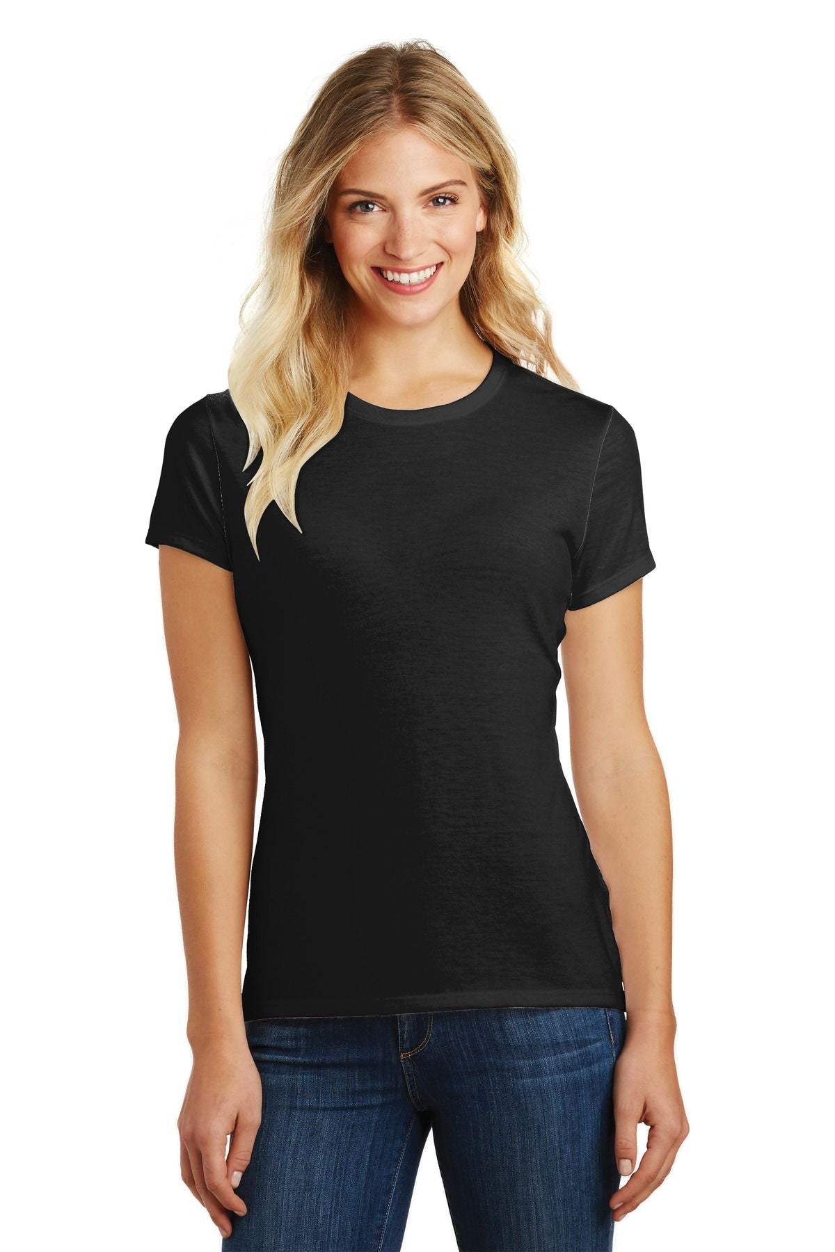 District Women's Perfect Blend CVC Tee DM108L - MC Online