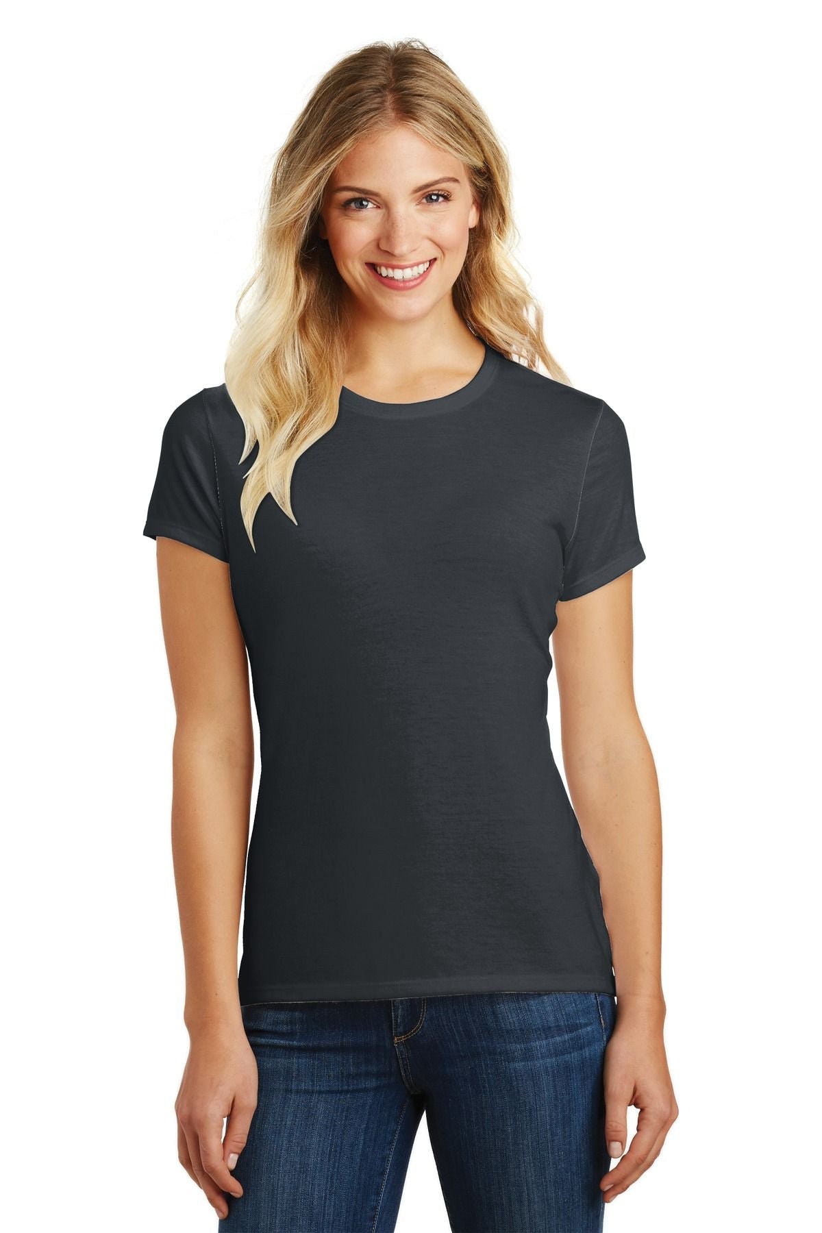 District Women's Perfect Blend CVC Tee DM108L - MC Online