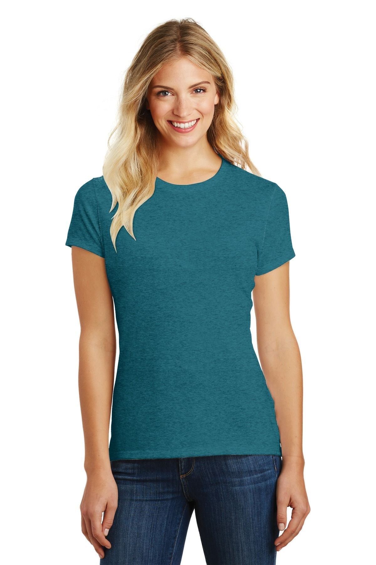 District Women's Perfect Blend CVC Tee DM108L - MC Online