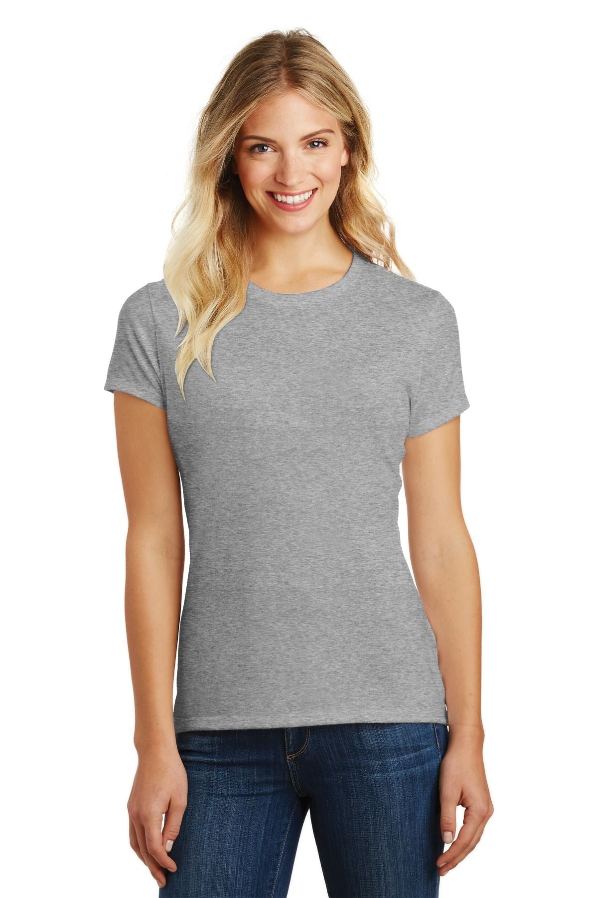 District Women's Perfect Blend CVC Tee DM108L - MC Online