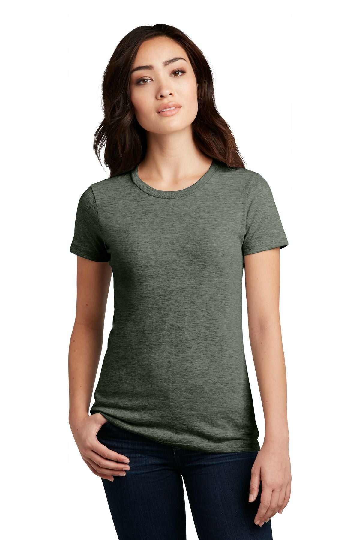 District Women's Perfect Blend CVC Tee DM108L - MC Online