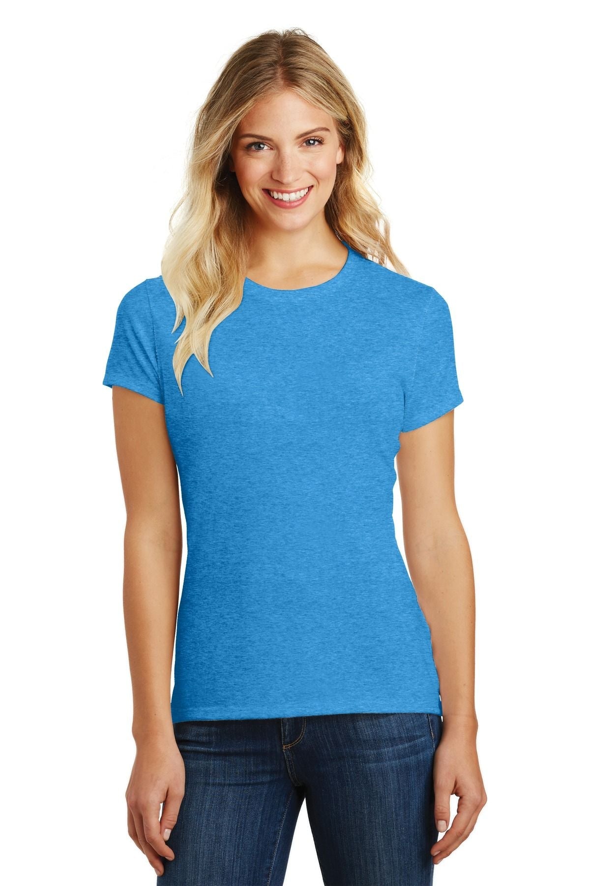 District Women's Perfect Blend CVC Tee DM108L - MC Online