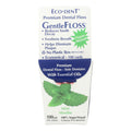 Eco-dent Gentlefloss Premium Dental Floss Mint - 100 Yards - Case Of 6 - MC Online