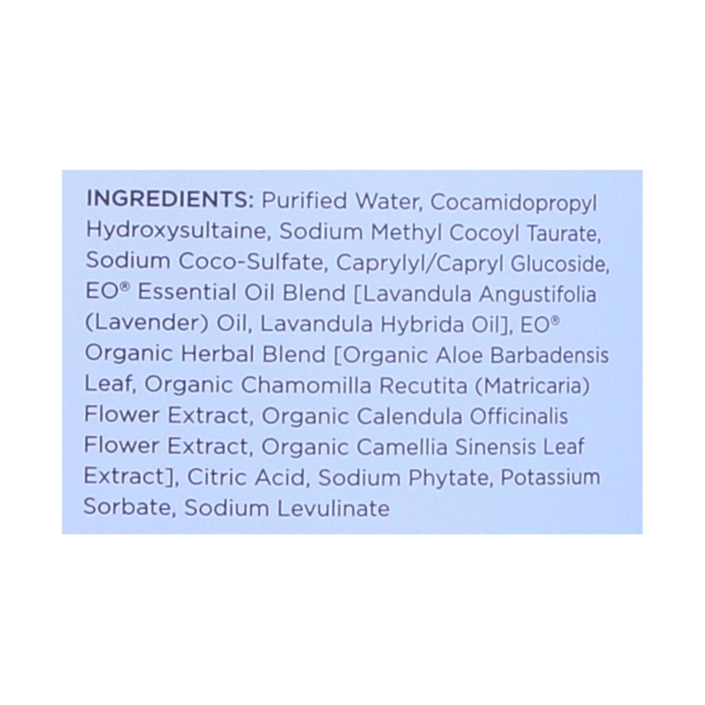 Eo Products - Liquid Hand Soap French Lavender - 1 Gallon - MC Online