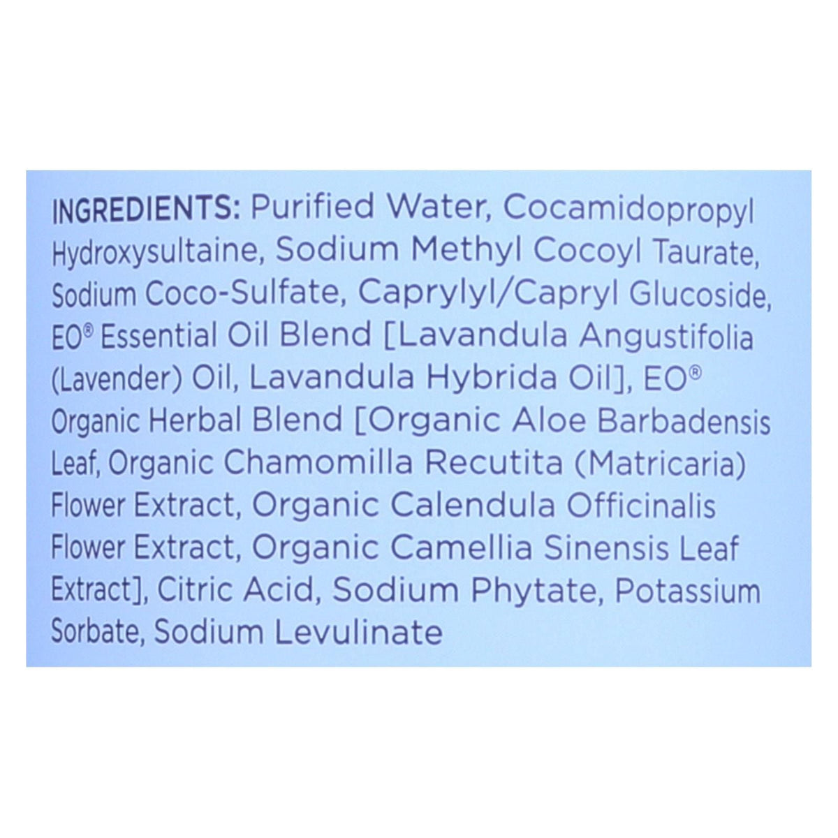 Eo Products - Liquid Hand Soap French Lavender - 32 Fl Oz - MC Online