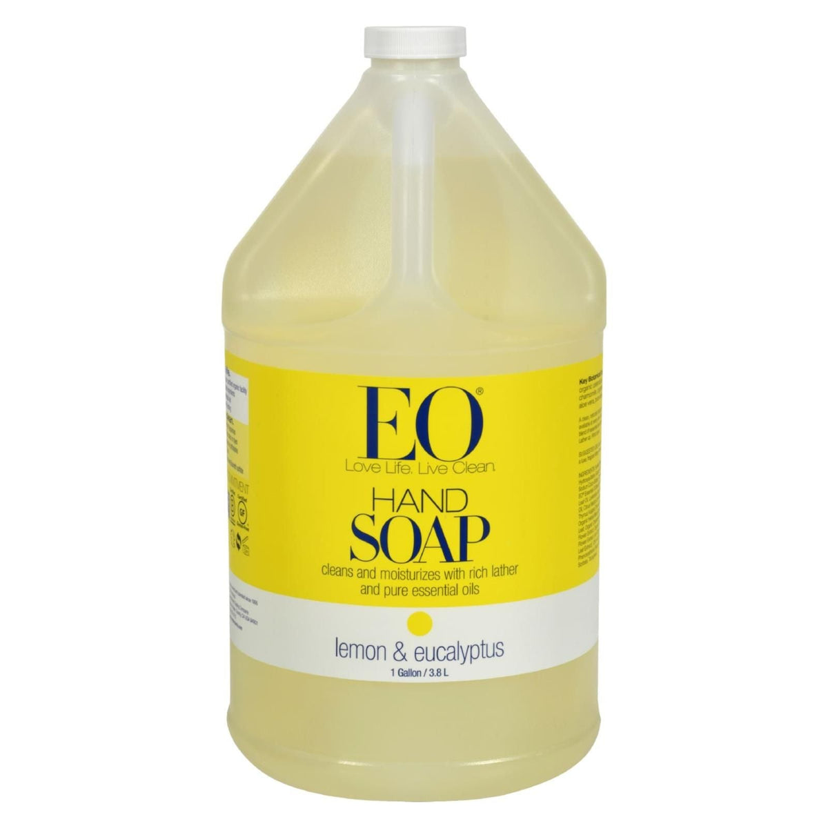 Eo Products - Liquid Hand Soap Lemon And Eucalyptus - 1 Gallon - MC Online