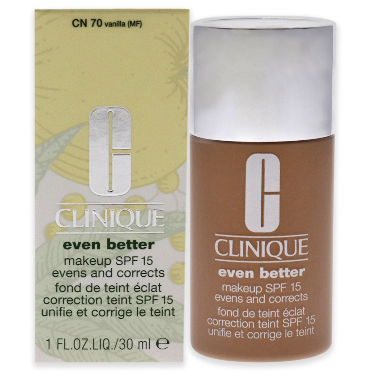 Even Better Makeup SPF 15 - 07 Vanilla (MF-G) - Dry To Combination Oily Skin by Clinique for Women - 1 oz Foundation - MC Online