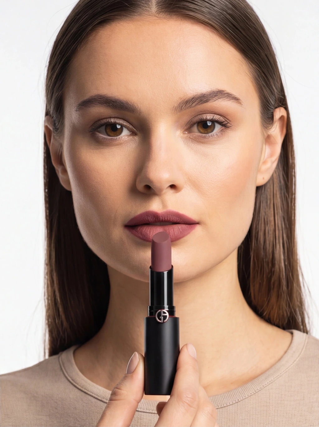 GIORGIO ARMANI - Lip Power Matte Longwear & Caring Intense Matte Lipstick -  207 Devoted 831154 3.1g/0.11oz - MC Online