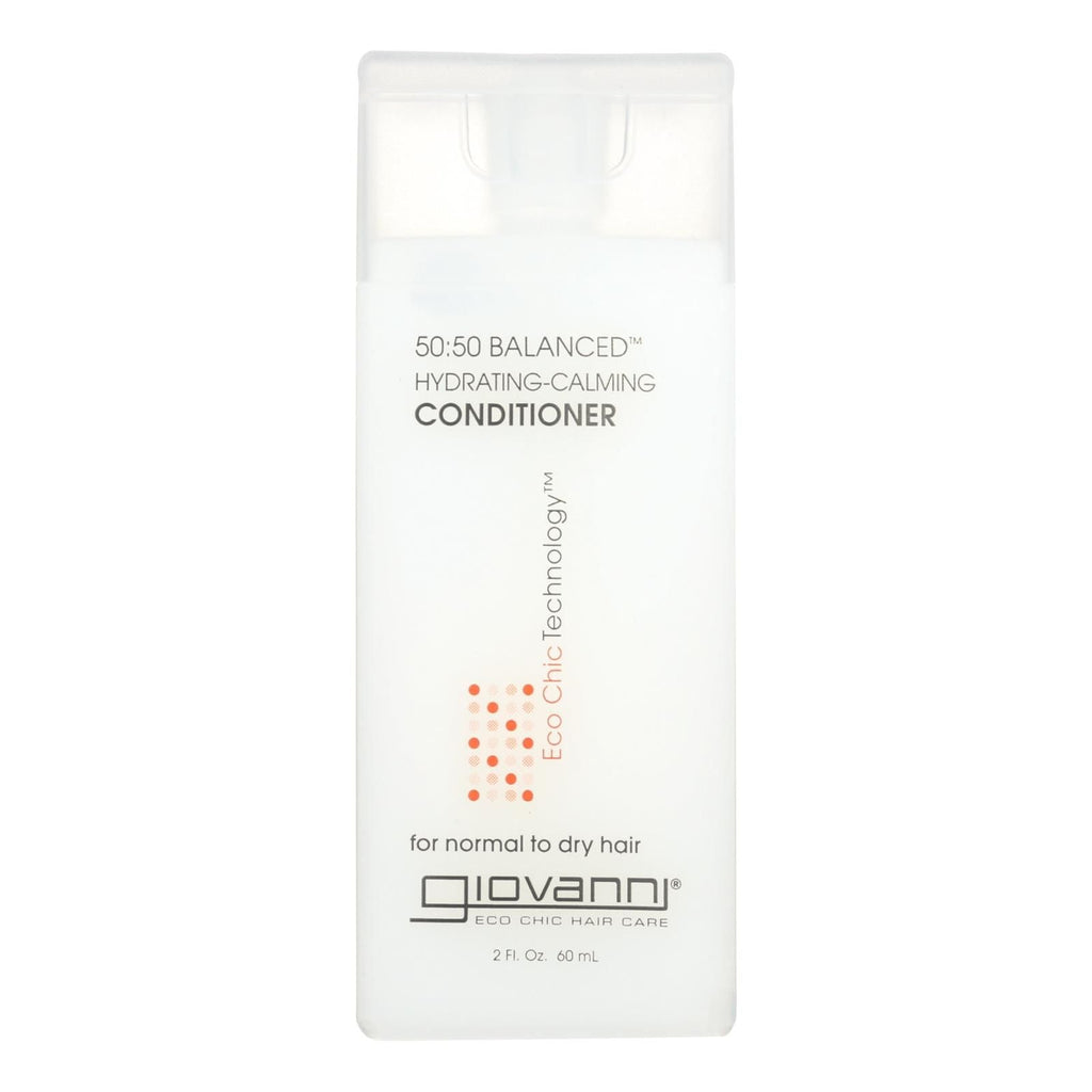 Giovanni 50:50 Balanced Conditioner Hydrating-calming - 2 Fl Oz - Case Of 12 - MC Online