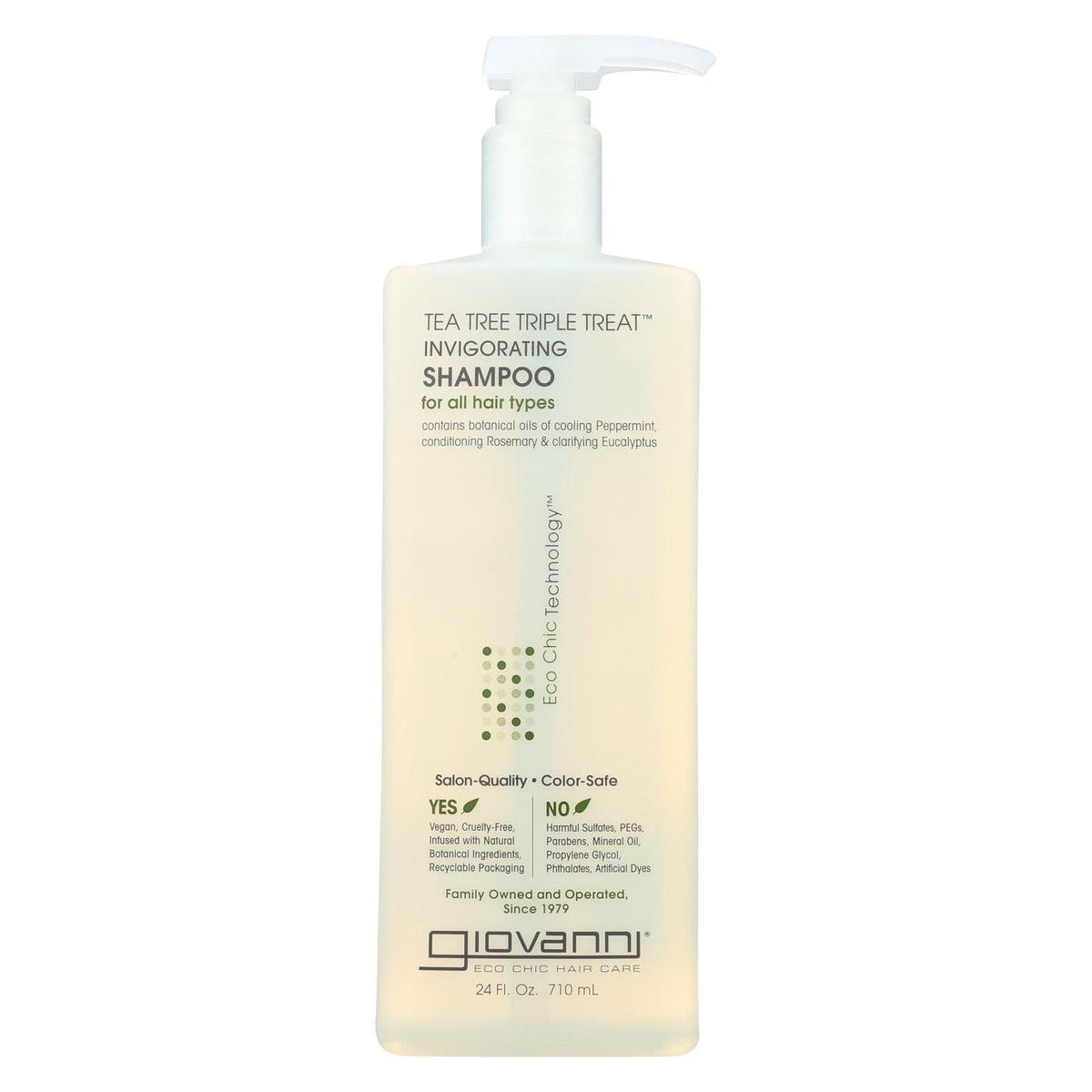 Giovanni Hair Care Products - Shampoo Tea Tree Invigorating - 24 Fz - MC Online