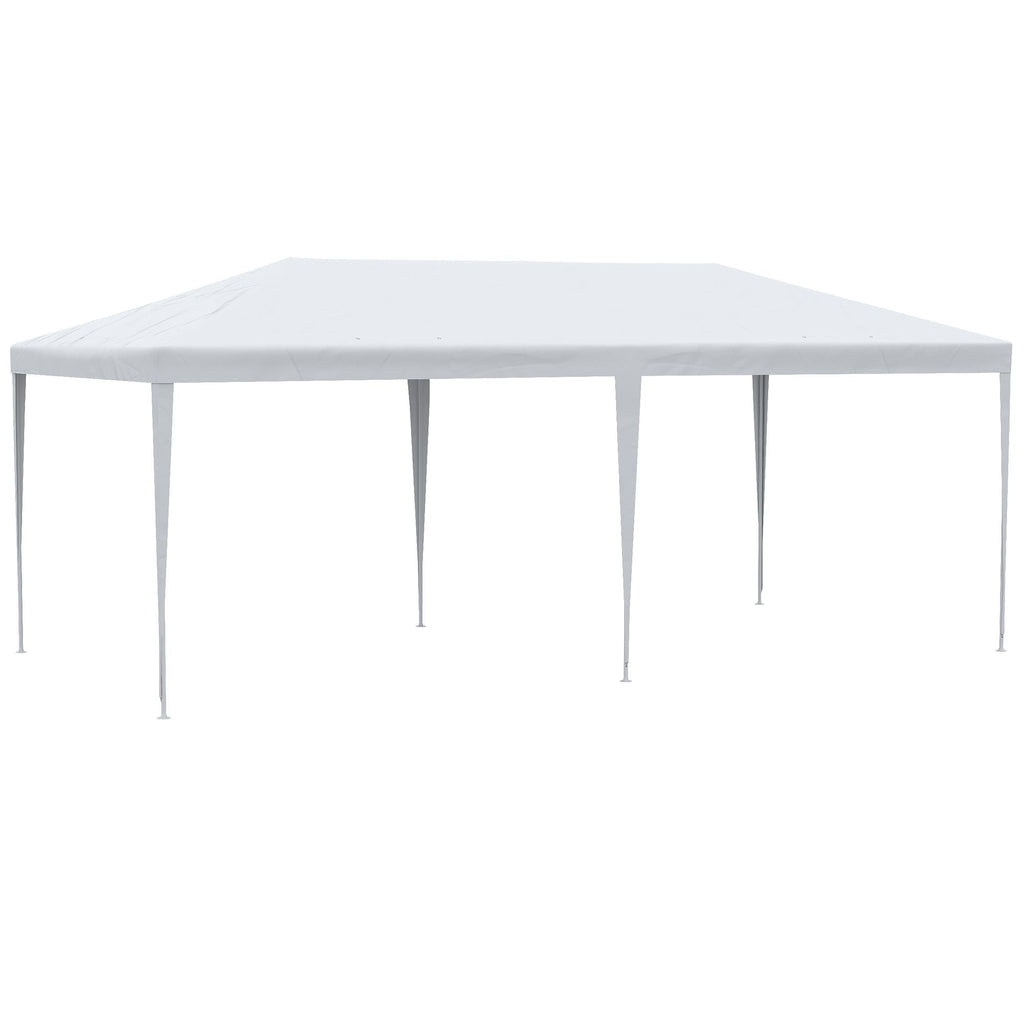 Grand Gazebo Haven: 20x10 Large Canopy Party Tent with Removable Side Walls - MC Online