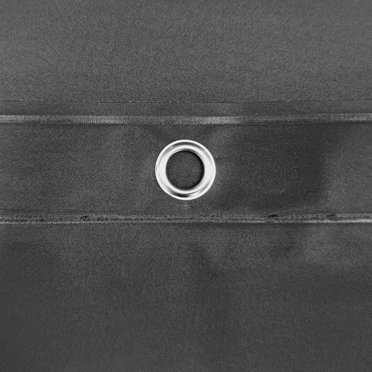 Gray Shower Curtain Liner - Premium PEVA Shower Liner for Bathroom, BPA & PVC Free, No Chemical Smell, Lightweight Standard Size Bath Curtain with 3 Magnets, Metal Grommets - Dark Gray - MC Online