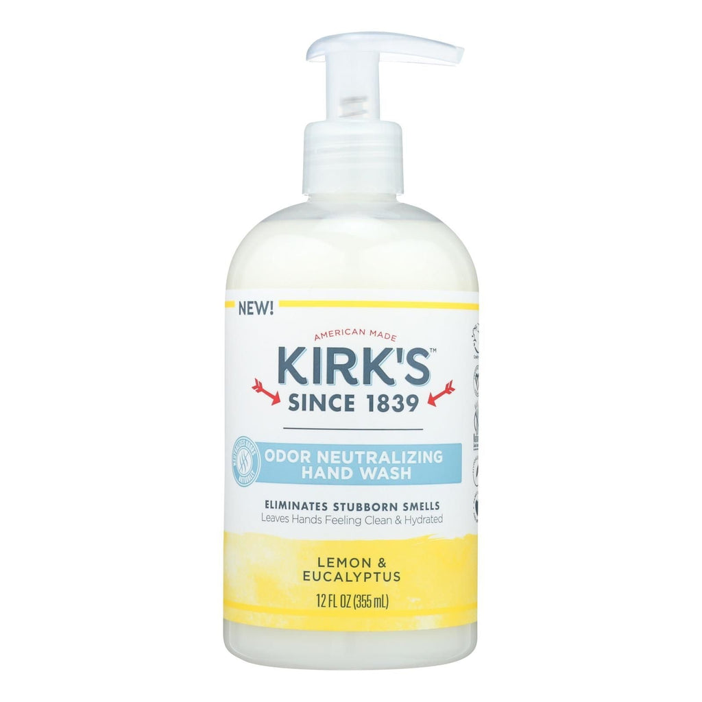 Kirk's Natural - Hand Soap Lemon Eucalyptus - 12 Fz - MC Online