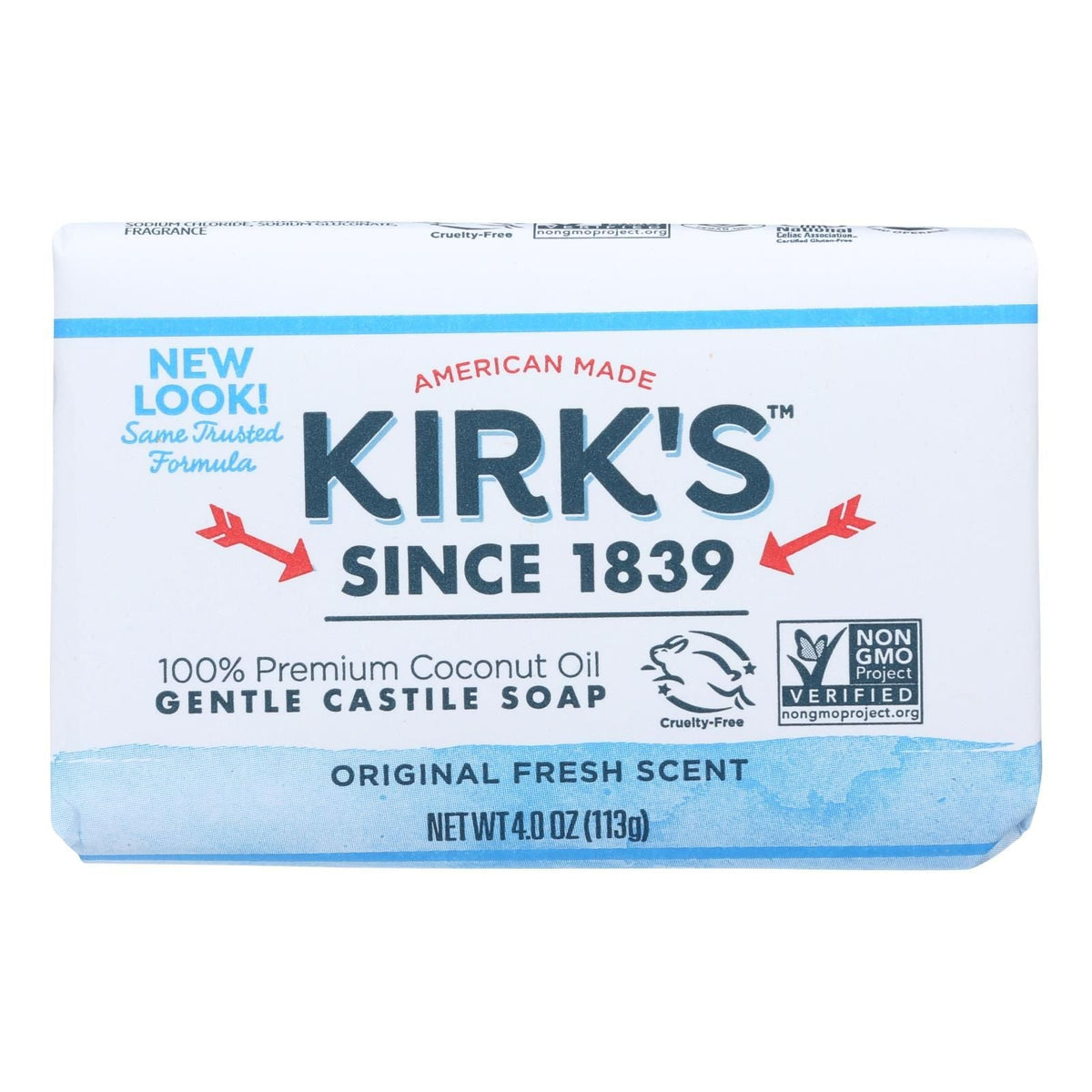 Kirk's Natural Original Castile Soap - 4 Oz - MC Online