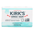 Kirk's Natural Original Coco Castile Soap Fragrance Free - 4 Oz - MC Online