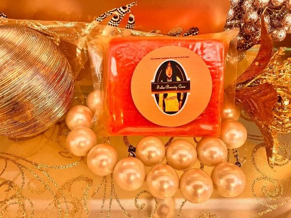 Lemon & Carrot Soap Bar for Body & Face - Naturally Brighten Made with Natural Ingredients - MC Online
