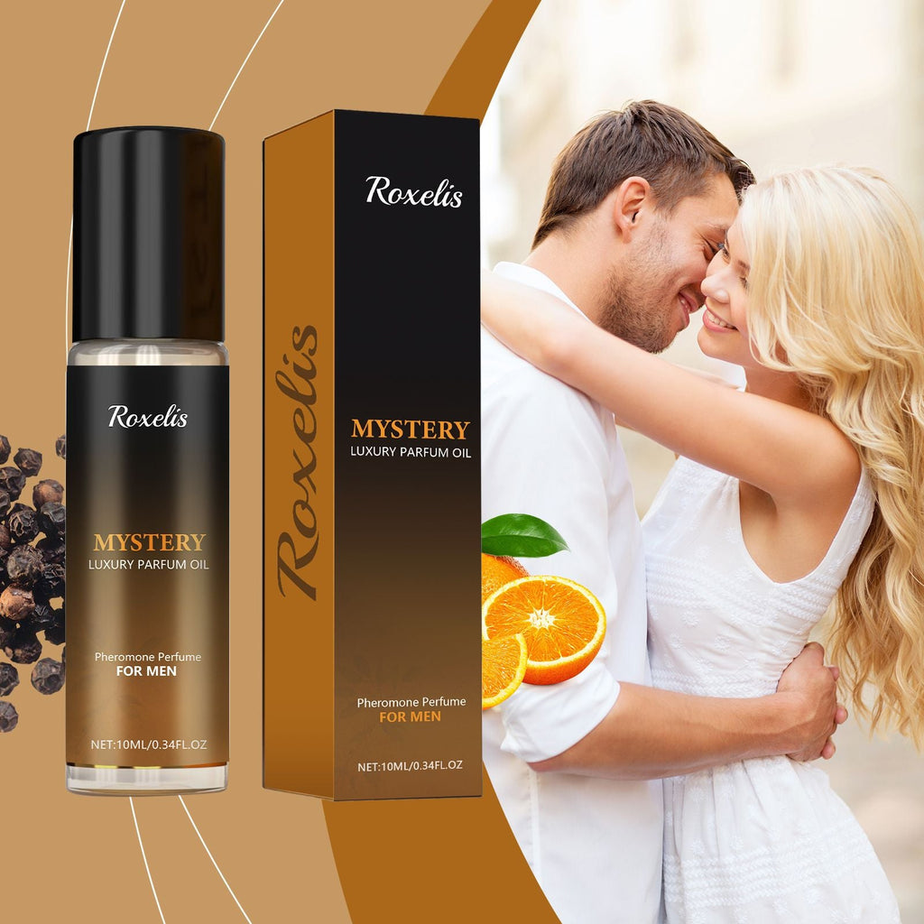 Men's Rollerball Cologne Sandalwood Woody Notes Fresh and Pleasant Natural Scent Exudes Charm Portable Perfume - MC Online
