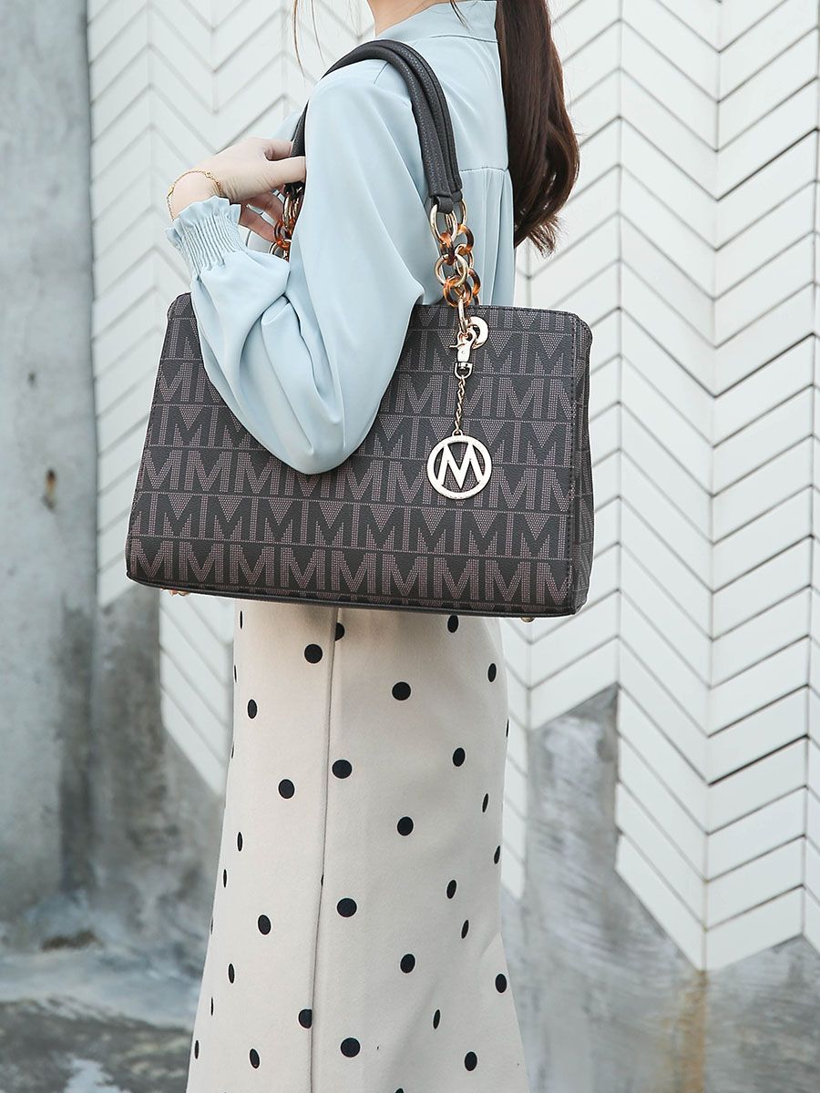 MKF Collection Sirna M Signature Tote Bag by Mia k - MC Online
