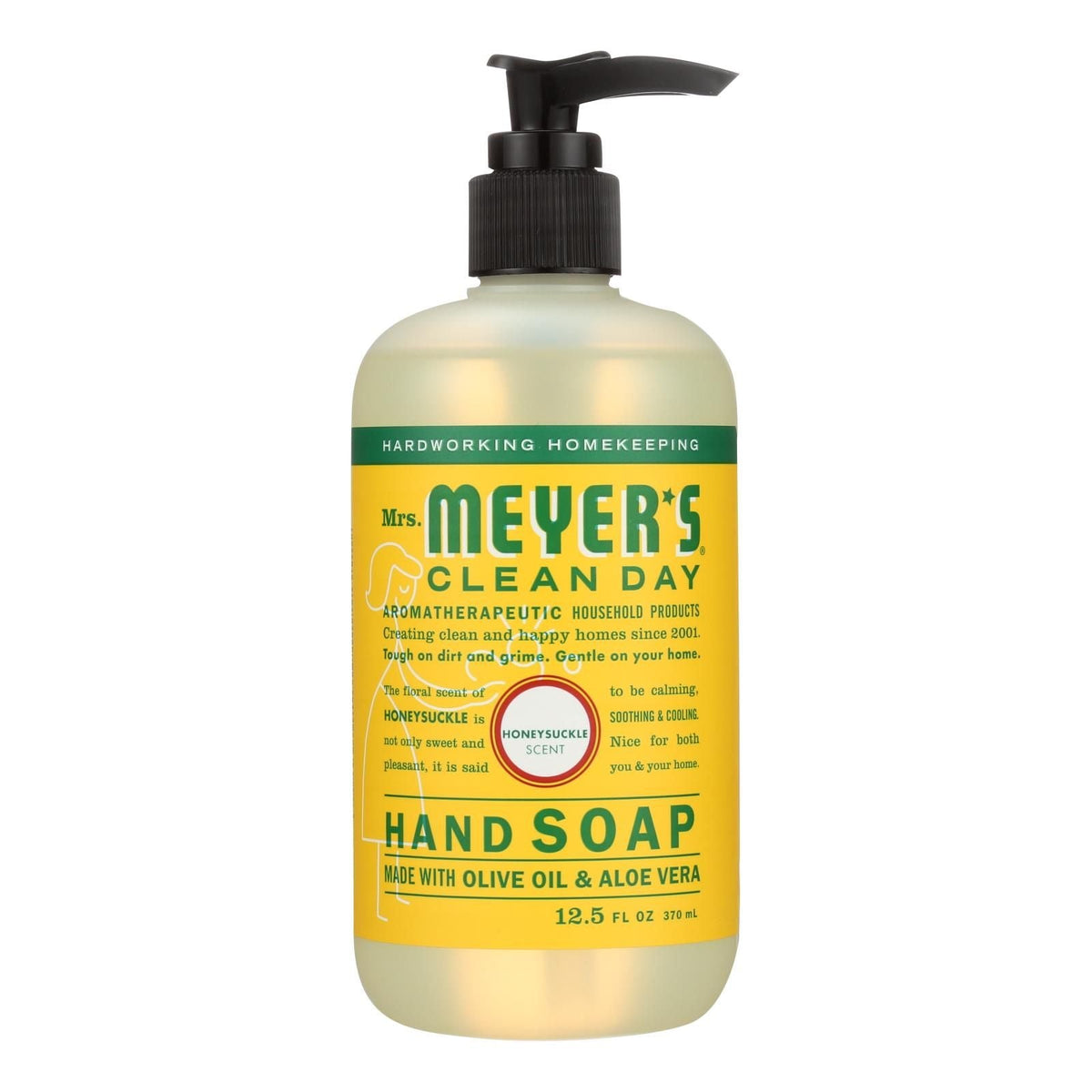 Mrs. Meyer's Clean Day - Liquid Hand Soap - Honeysuckle - Case Of 6 - 12.5 Oz - MC Online