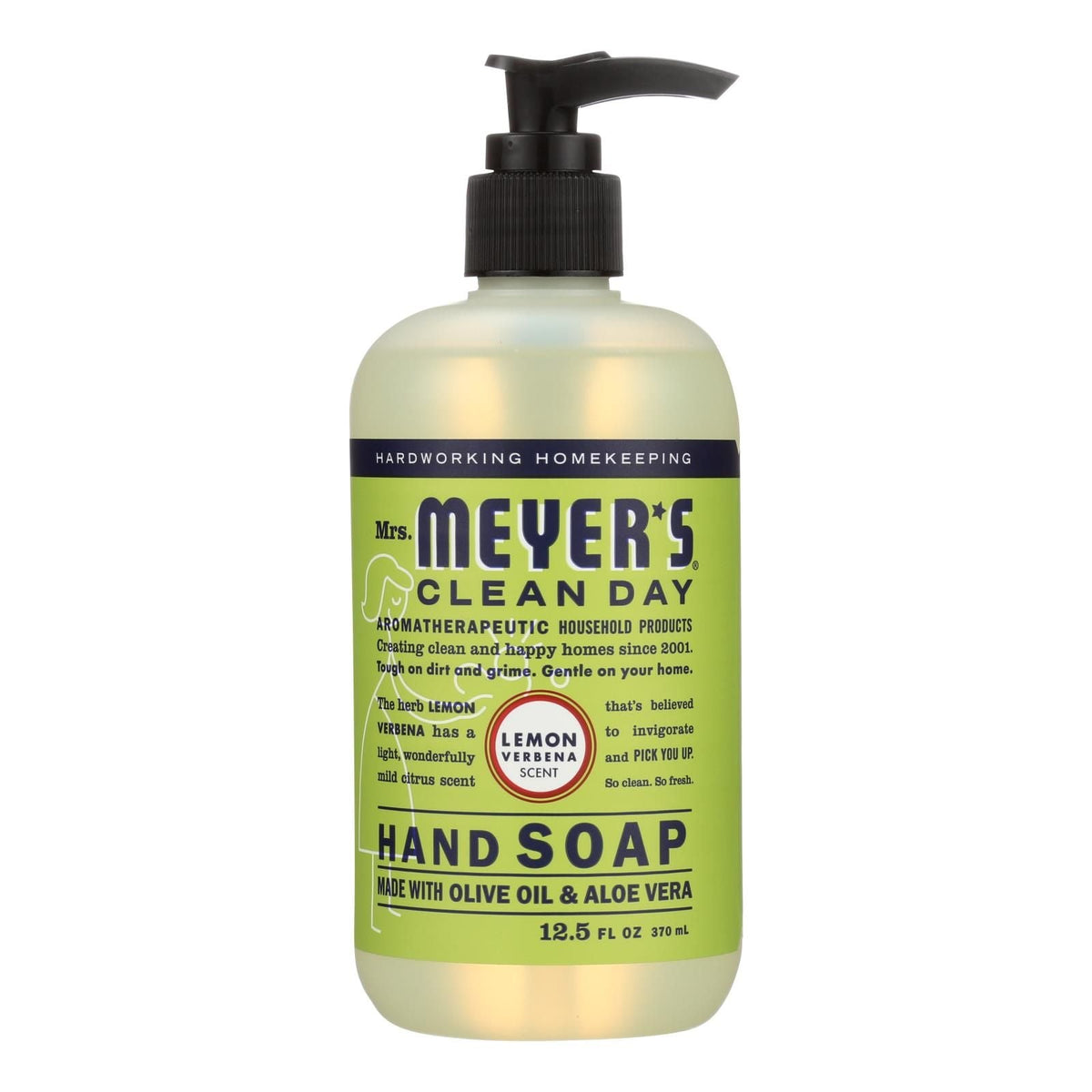 Mrs. Meyer's Clean Day - Liquid Hand Soap - Lemon Verbena - Case Of 6 - 12.5 Oz - MC Online