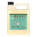 Mrs. Meyer's Clean Day - Liquid Hand Soap Refill - Basil - Case Of 6 - 33 Fl Oz. - MC Online