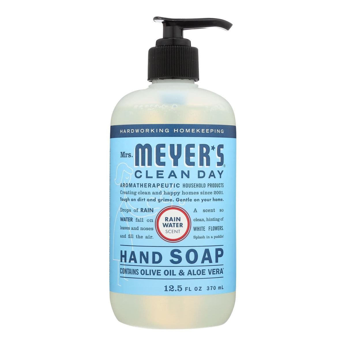 Mrs.meyers Clean Day - Hand Soap Liquid Rainwater - Case Of 6 - 12.5 Fz - MC Online