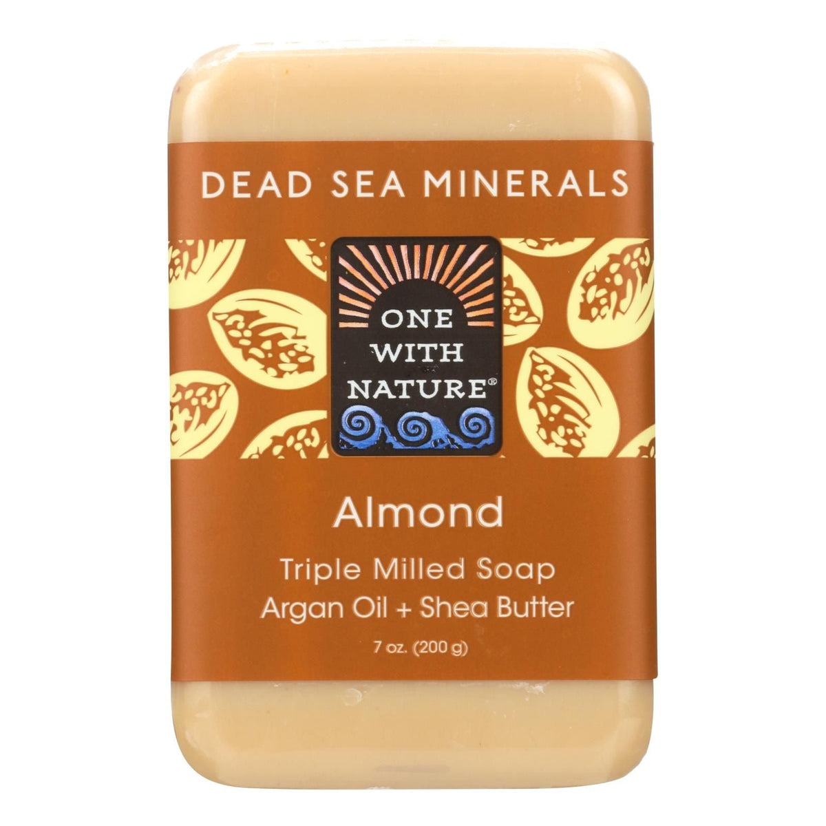 One With Nature Almond Soap Bar - 7 Oz - MC Online